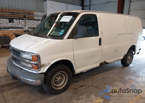 1998 Chevrolet Chevy Van G2500 из США, поврежденный, VIN 1GCGG25R1W1065455